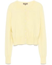 N.Peal Cashmere - Ivy Cropped-Cardigan - Lyst