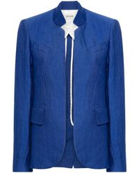 Zadig & Voltaire - Very Open-Front Blazer - Lyst