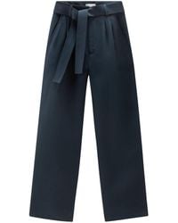 Woolrich - Belted Pants - Lyst