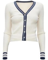 3.1 Phillip Lim - V-Neck Button Cardigan - Lyst
