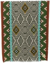 Baobab - Geometric-Print Fringed Scarf - Lyst