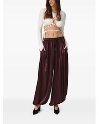 Pink - Tie-Detail Top - Lyst