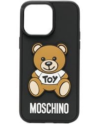 Moschino - Teddy Bear Iphone 14 Pro Cover - Lyst