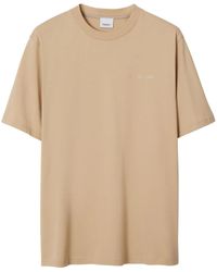 Burberry - Organic Cotton Logo Shirt - Lyst