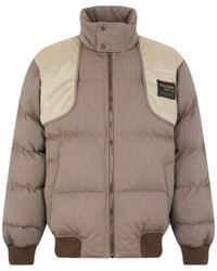 Moschino - Logo-Patch Padded Jacket - Lyst