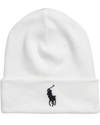 Polo Ralph Lauren - Logo-Detail Beanie Hat - Lyst