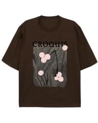 CROQUIS - Camiseta con estampado gráfico - Lyst