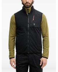 Benetton - Logo-Patch Zip-Up Vest - Lyst