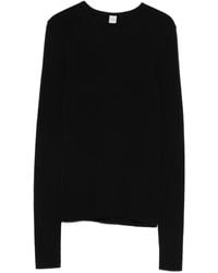 TOTEME - Compact Cotton Top - Lyst