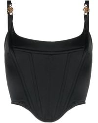 Versace - Medusa Corset Top - Lyst