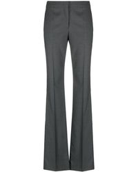Moschino - Straight Virgin Wool Tailored Trousers - Lyst