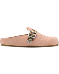 Burberry - Urchin Mules - Lyst