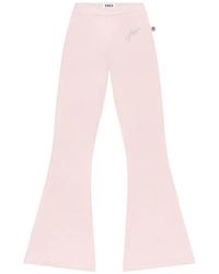 Area - Crystal-Embellished Track Pants - Lyst