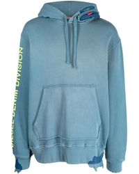 DIESEL - Sudadera con capucha y logo estampado - Lyst