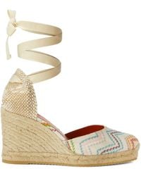 Missoni - Zigzag-Pattern Espadrilles - Lyst