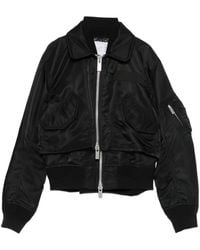 Sacai - Nylon Blouson Jacket - Lyst