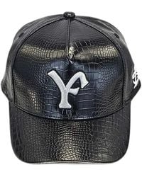 PDF - Croc-Effect Logo-Embroidered Baseball Cap - Lyst