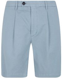 Michael Coal - Harry Pleated Shorts - Lyst