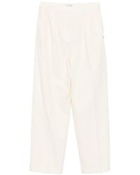 Lacoste - Logo-Embroidered Trousers - Lyst