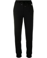 Moncler Slim-fit Track Pants - Black