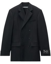 Alexander Wang - Double-breasted Blazer Mini Dress - Lyst