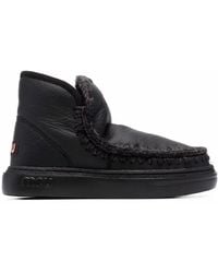Mou - Stitch-Trim Ankle Boots - Lyst