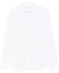 Guglielminotti - Chemise À Boutonnière Sur Le Devant - Lyst