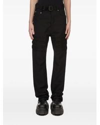 Rick Owens - Geth Belted Cargo Trousers - Lyst