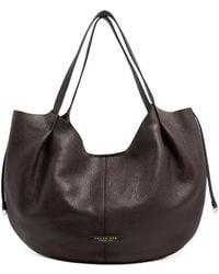 The Bridge - Marisa Grained Leather Tote Bag - Lyst