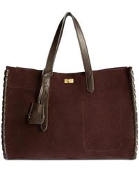 Anya Hindmarch - Mortimer Whipstitch-Trim Tote Bag - Lyst