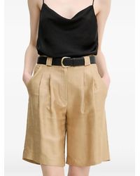 La Petite Francaise - Savoureux Pleated Tailored Shorts - Lyst