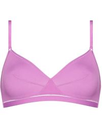 Eres - Lydia Soyeuse Wireless Triangle Bra - Lyst