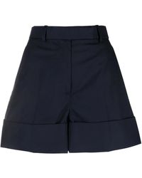 Thom Browne - Shorts Sartoriali Con Dettaglio A 4 Righe - Lyst