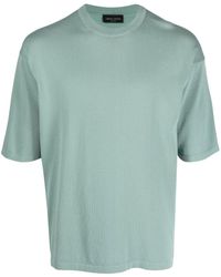 Roberto Collina - Gebreid T-shirt - Lyst