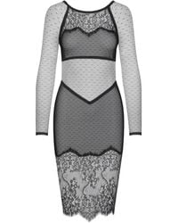 Maison Close - Inspiration Divine Floral-Lace Dress - Lyst