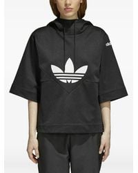 adidas - Clrdo Logo-Detail Hoodie - Lyst