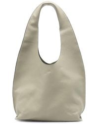 A.P.C. - Neige Clou Pebbled-Leather Tote Bag - Lyst