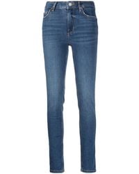 Liu Jo - Vaqueros skinny con detalles de strass - Lyst