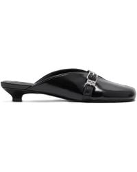 Ganni - Sue Buckle Mules - Lyst