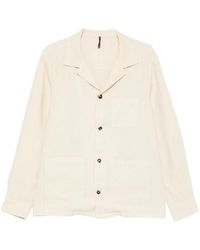 Dell'Oglio - Button Linen Shirt - Lyst
