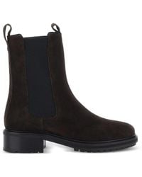 Aeyde - 'Jack' Boots With Elasticated Details On The Side - Lyst