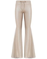 Amir Slama - X Astrid Drawstring Flared Trousers - Lyst