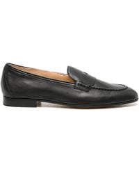 Doucal's - Penny-Slot Leather Loafers - Lyst