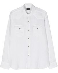 Dell'Oglio - Camicia Con Colletto Classico - Lyst