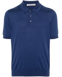 Fileria - Knitted Polo Shirt - Lyst