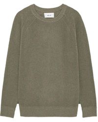 NN07 - Jersey de canalé con manga raglán - Lyst