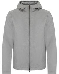 Fedeli - Hooded Zip-Up Jacket - Lyst