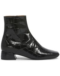 Marni - Stiefeletten Mit Kroko-Effekt - Lyst