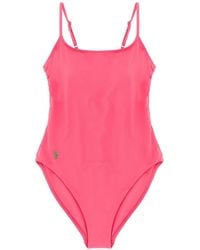 Polo Ralph Lauren - Pony Motif Swimsuit - Lyst