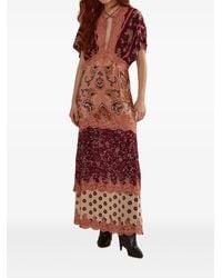 FARM Rio - Glam Tapestry Floral-Lace Dress - Lyst